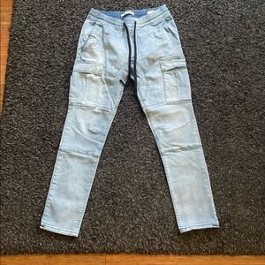 Light blue Cargo jeans